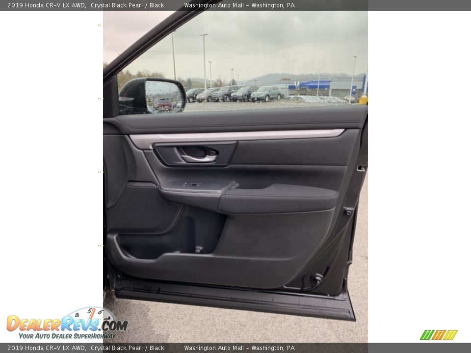 2019 Honda CR-V LX AWD Crystal Black Pearl / Black Photo #26