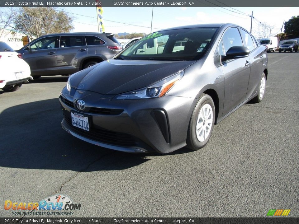 2019 Toyota Prius LE Magnetic Grey Metallic / Black Photo #2