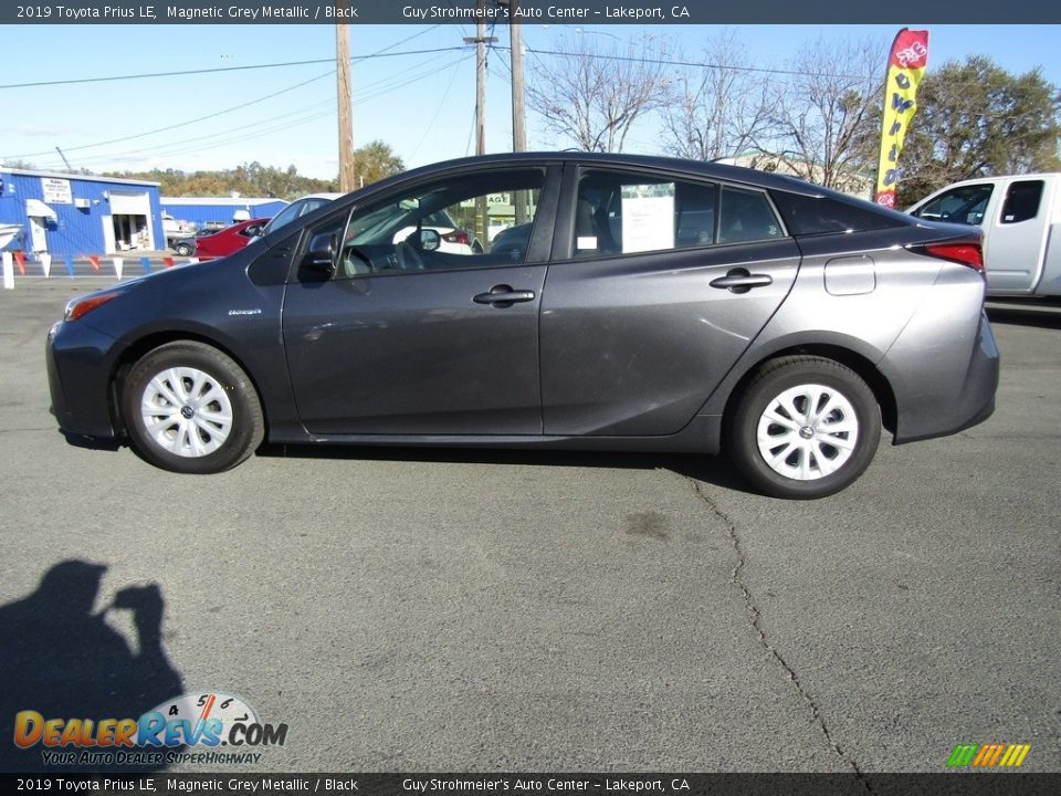 2019 Toyota Prius LE Magnetic Grey Metallic / Black Photo #5