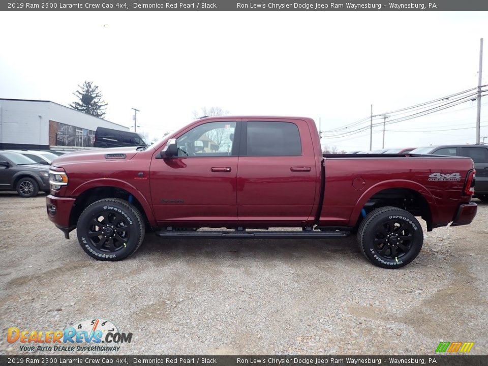 2019 Ram 2500 Laramie Crew Cab 4x4 Delmonico Red Pearl / Black Photo #2