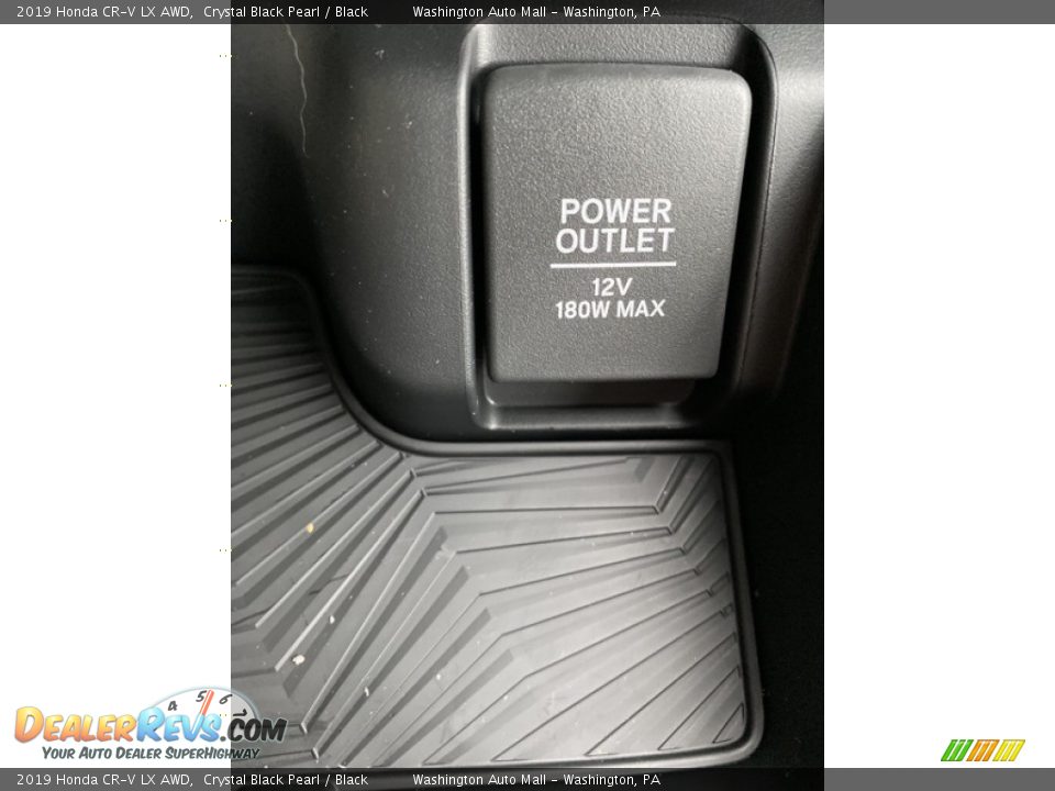2019 Honda CR-V LX AWD Crystal Black Pearl / Black Photo #35