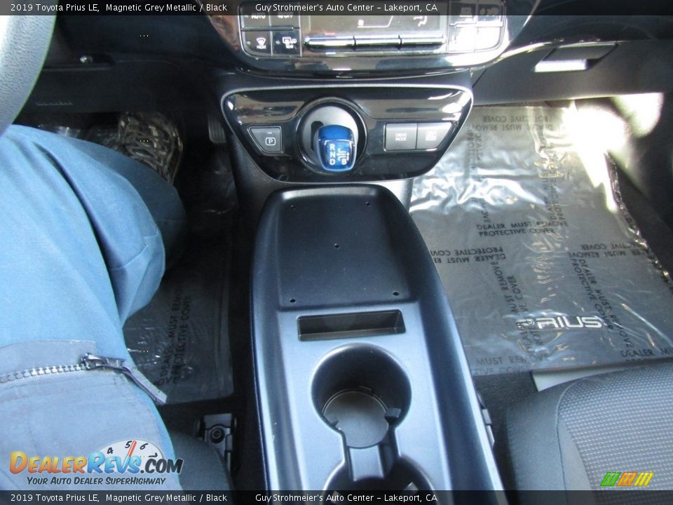 2019 Toyota Prius LE Magnetic Grey Metallic / Black Photo #12