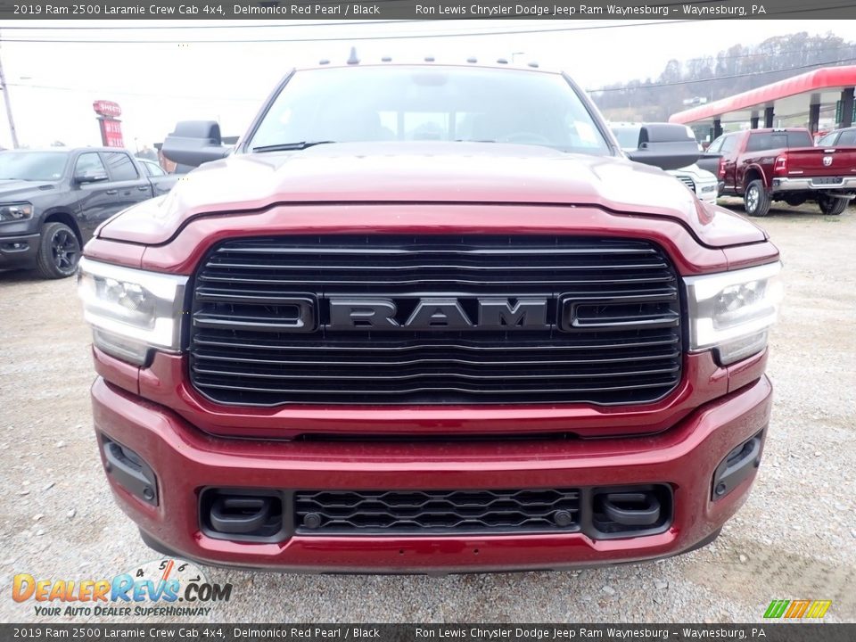2019 Ram 2500 Laramie Crew Cab 4x4 Delmonico Red Pearl / Black Photo #8