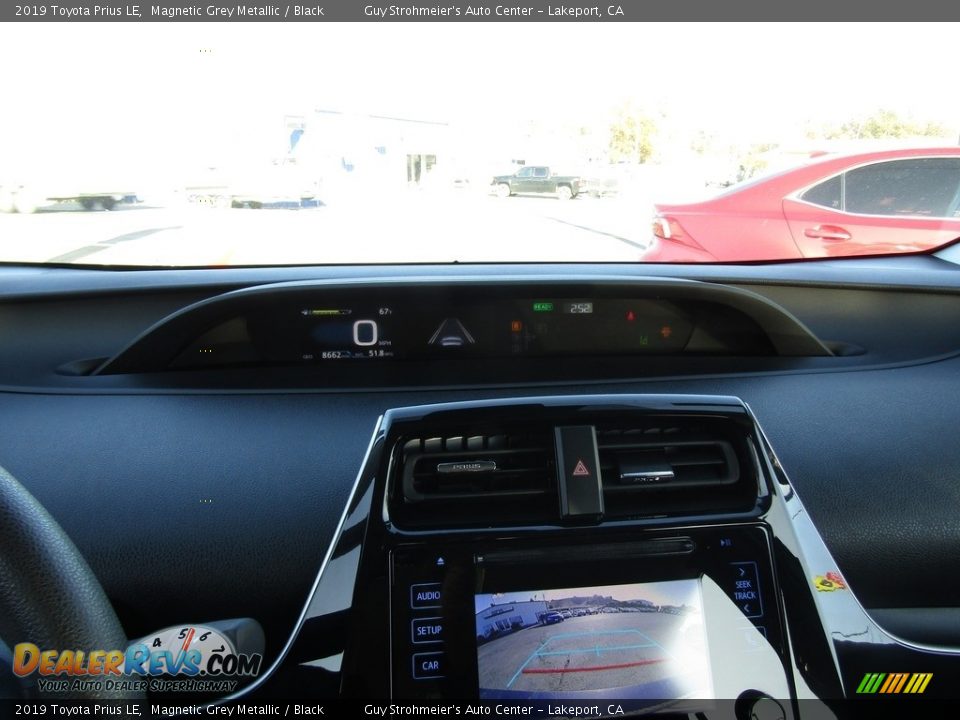 2019 Toyota Prius LE Magnetic Grey Metallic / Black Photo #14