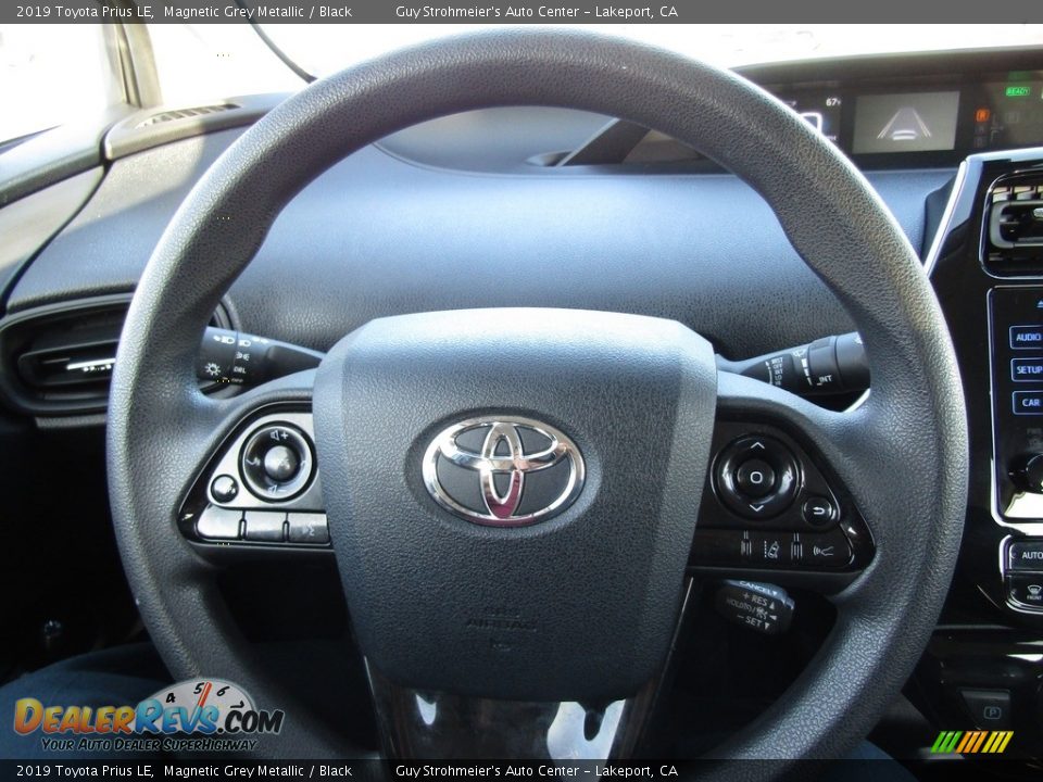 2019 Toyota Prius LE Magnetic Grey Metallic / Black Photo #15