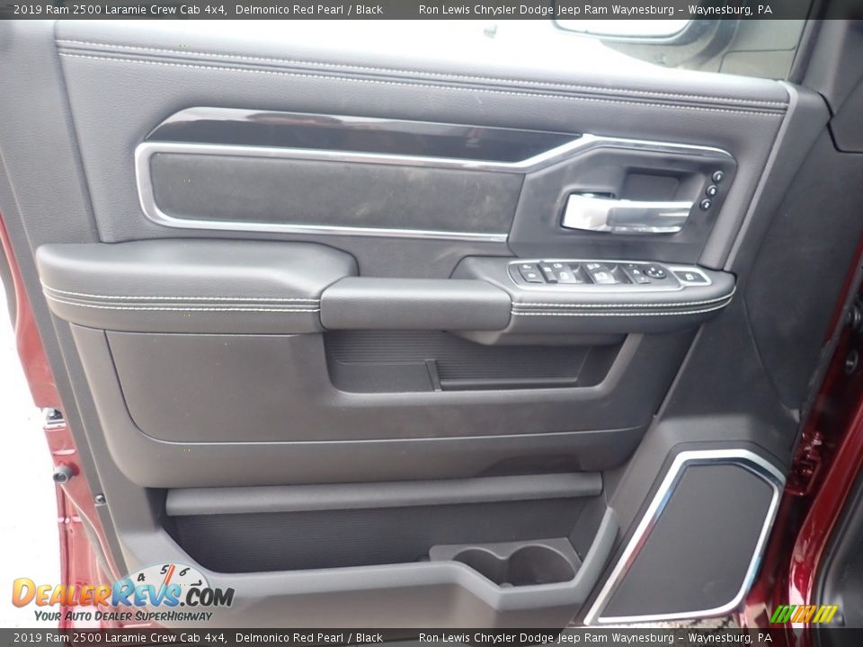 Door Panel of 2019 Ram 2500 Laramie Crew Cab 4x4 Photo #16