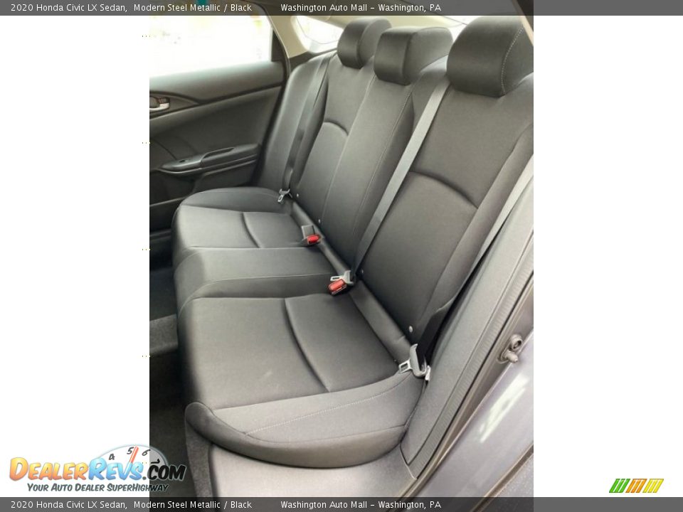 Rear Seat of 2020 Honda Civic LX Sedan Photo #18
