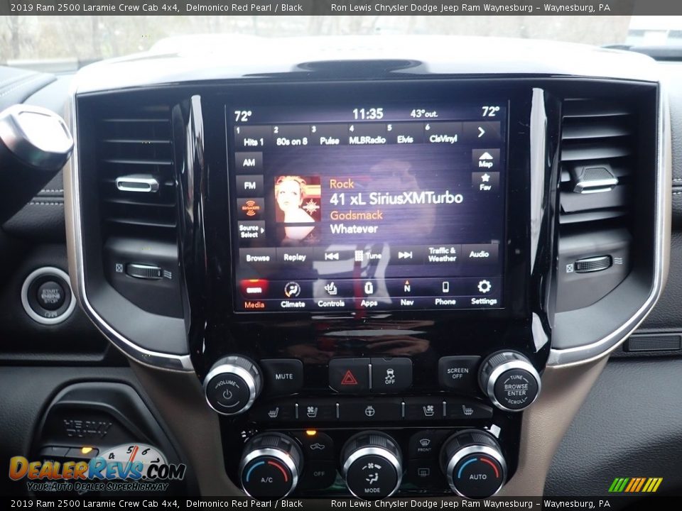 Controls of 2019 Ram 2500 Laramie Crew Cab 4x4 Photo #18