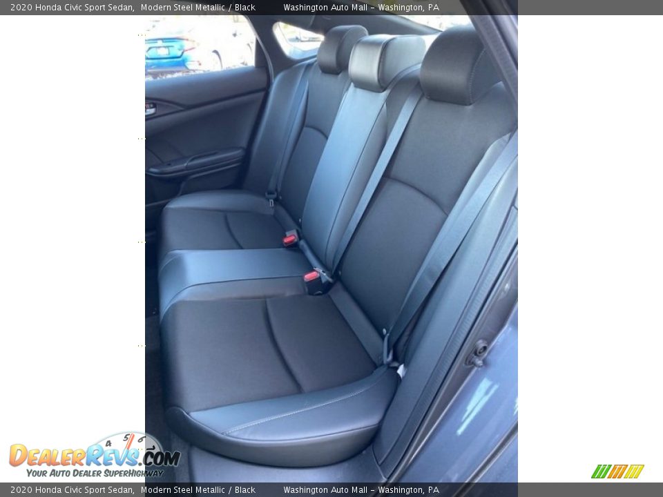 2020 Honda Civic Sport Sedan Modern Steel Metallic / Black Photo #18