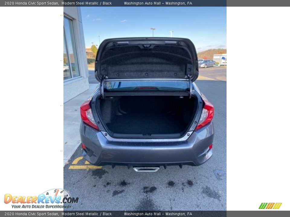 2020 Honda Civic Sport Sedan Modern Steel Metallic / Black Photo #20