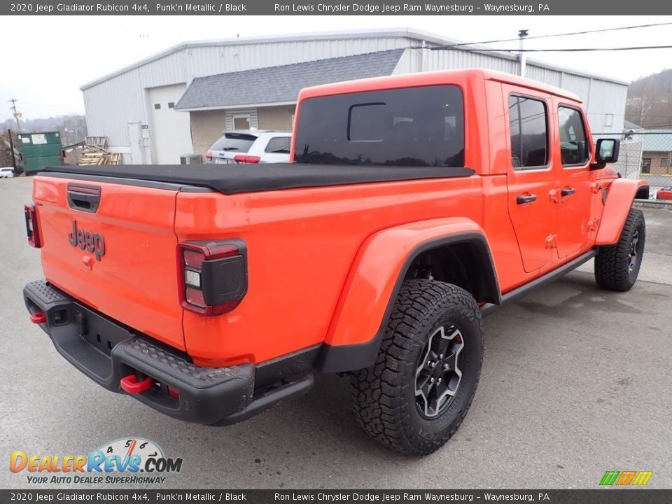 2020 Jeep Gladiator Rubicon 4x4 Punk'n Metallic / Black Photo #5