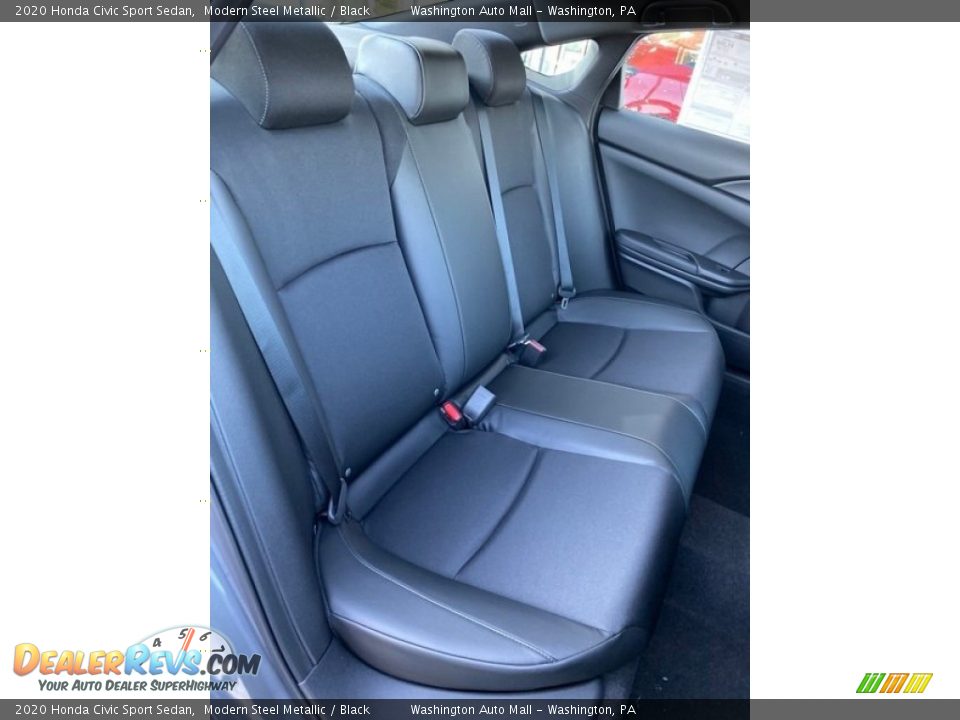 2020 Honda Civic Sport Sedan Modern Steel Metallic / Black Photo #24