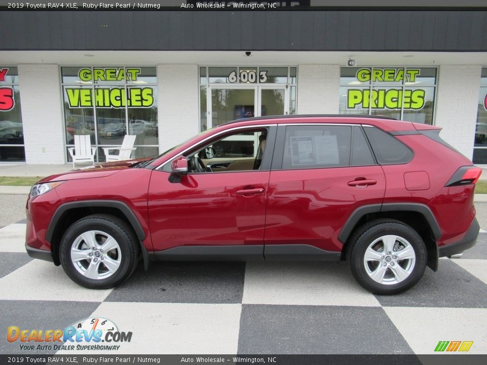 2019 Toyota RAV4 XLE Ruby Flare Pearl / Nutmeg Photo #1