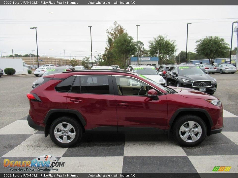 2019 Toyota RAV4 XLE Ruby Flare Pearl / Nutmeg Photo #3