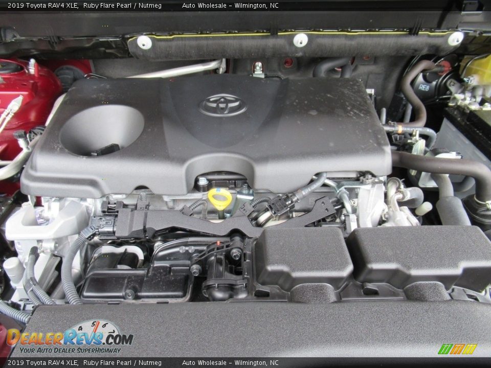 2019 Toyota RAV4 XLE Ruby Flare Pearl / Nutmeg Photo #6