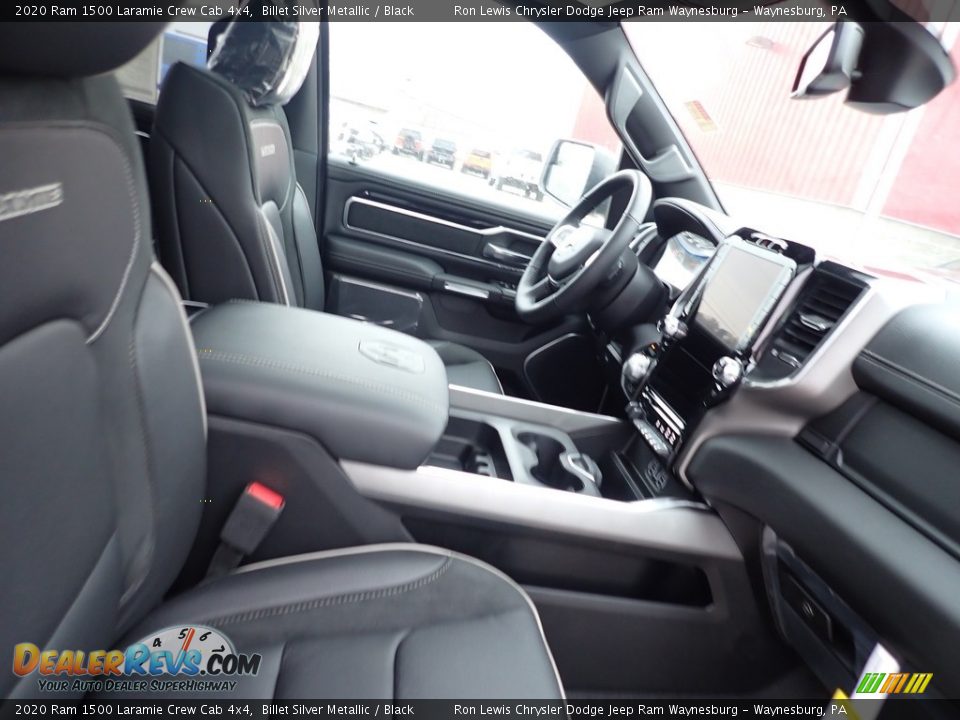 Front Seat of 2020 Ram 1500 Laramie Crew Cab 4x4 Photo #10
