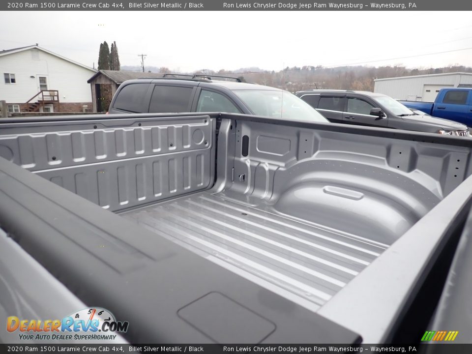 2020 Ram 1500 Laramie Crew Cab 4x4 Billet Silver Metallic / Black Photo #14