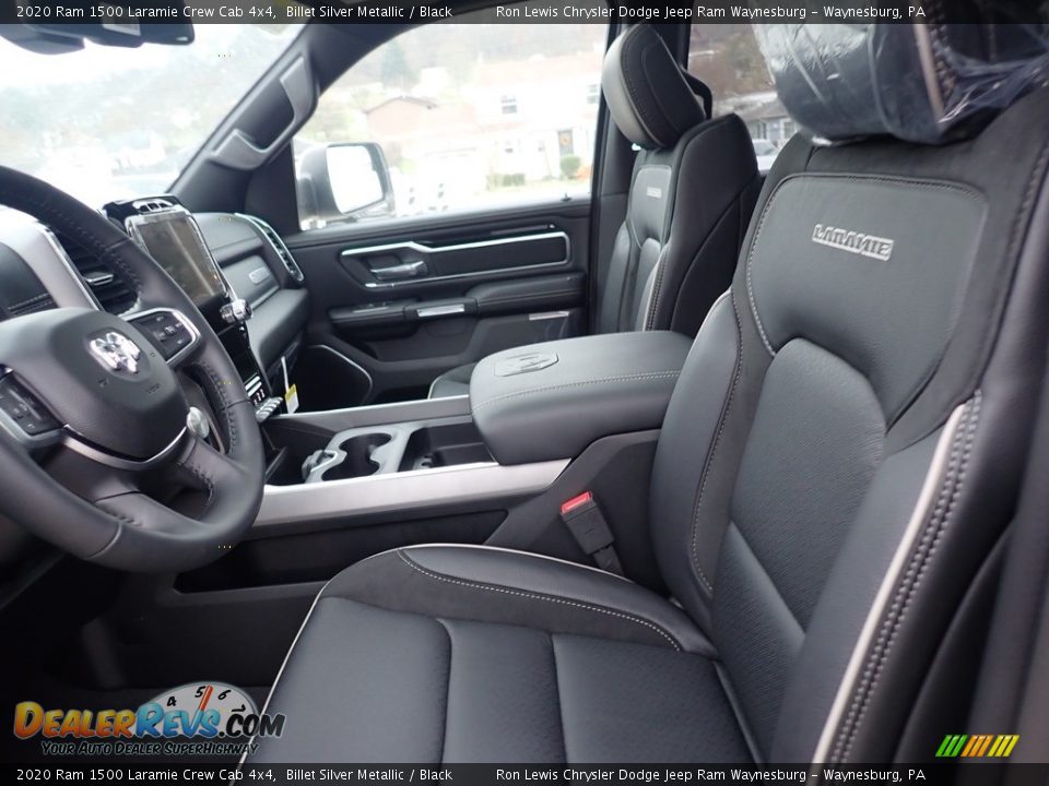 Front Seat of 2020 Ram 1500 Laramie Crew Cab 4x4 Photo #15