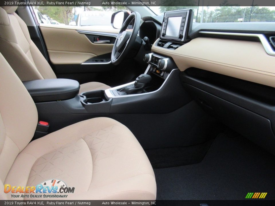 2019 Toyota RAV4 XLE Ruby Flare Pearl / Nutmeg Photo #12