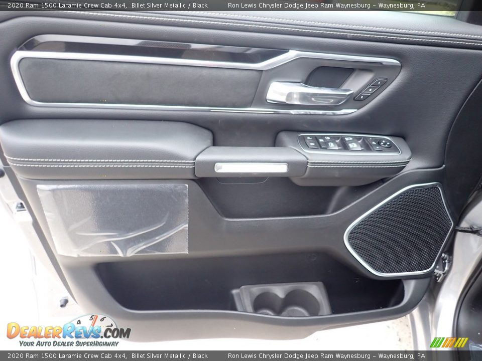 Door Panel of 2020 Ram 1500 Laramie Crew Cab 4x4 Photo #16