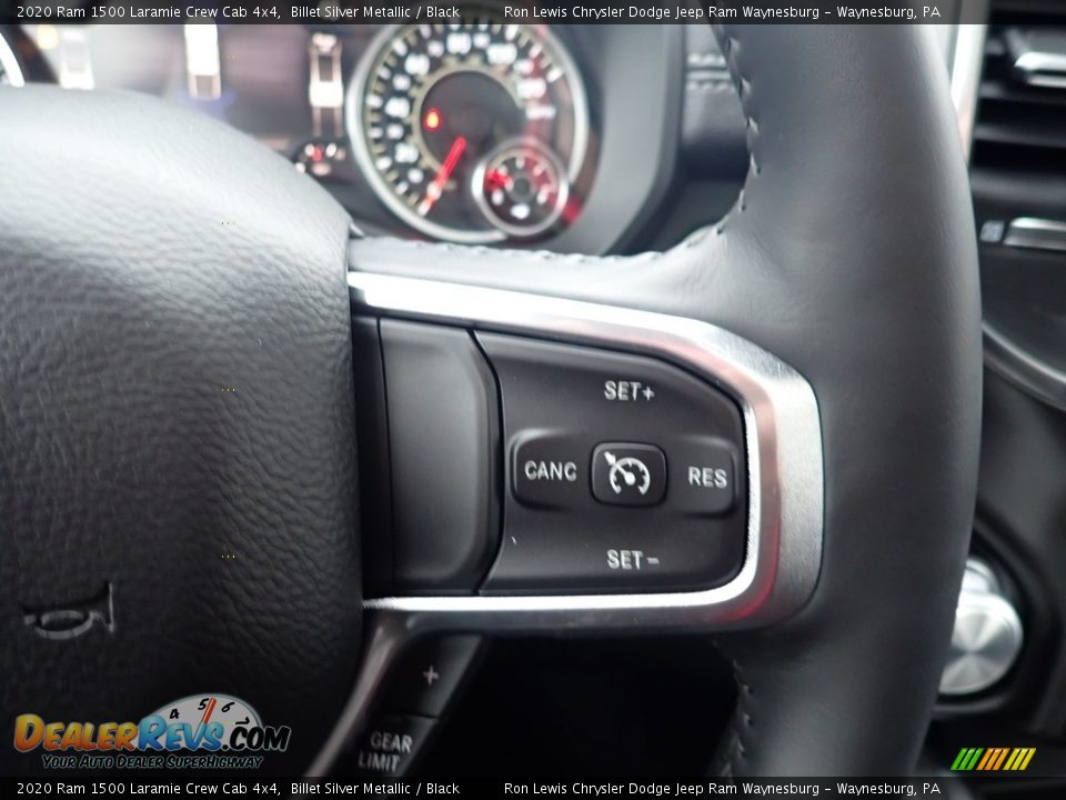 2020 Ram 1500 Laramie Crew Cab 4x4 Steering Wheel Photo #19