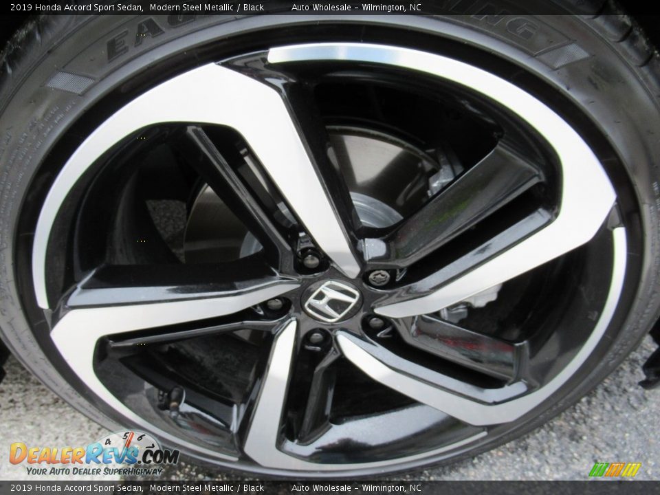 2019 Honda Accord Sport Sedan Modern Steel Metallic / Black Photo #7