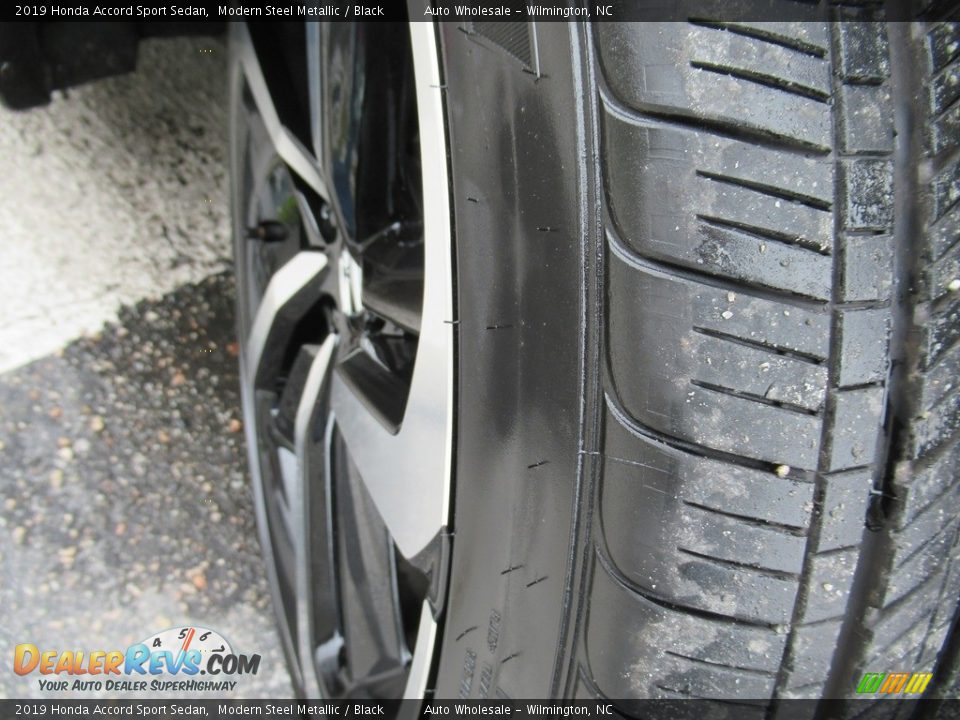 2019 Honda Accord Sport Sedan Modern Steel Metallic / Black Photo #8