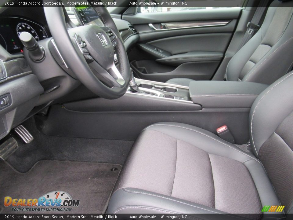 2019 Honda Accord Sport Sedan Modern Steel Metallic / Black Photo #10