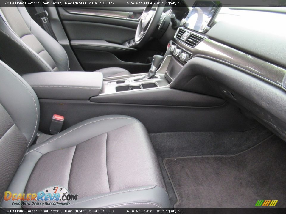 2019 Honda Accord Sport Sedan Modern Steel Metallic / Black Photo #12