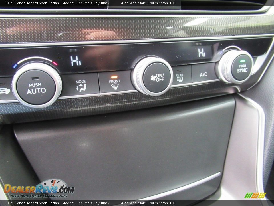 2019 Honda Accord Sport Sedan Modern Steel Metallic / Black Photo #17