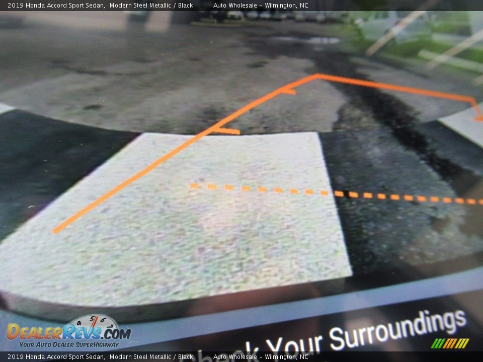 2019 Honda Accord Sport Sedan Modern Steel Metallic / Black Photo #18