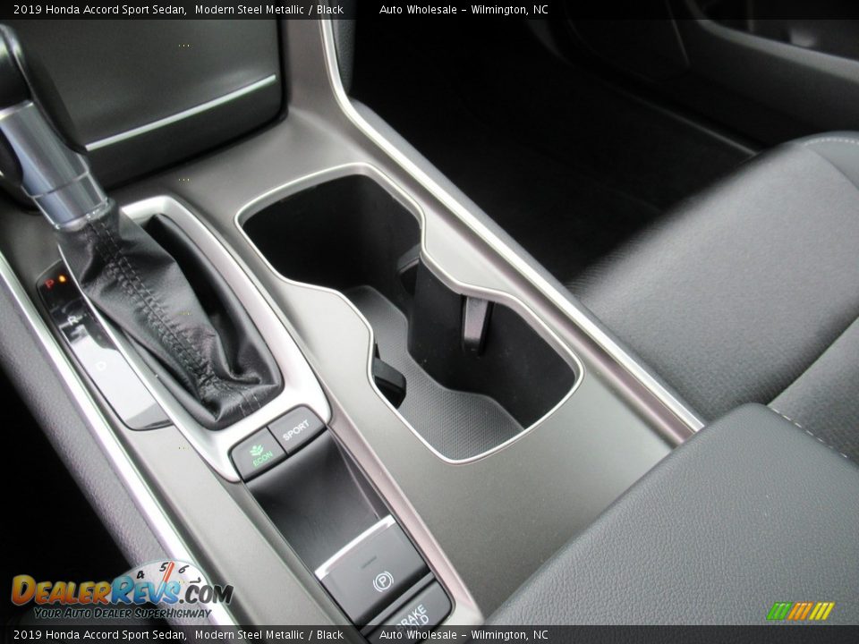 2019 Honda Accord Sport Sedan Modern Steel Metallic / Black Photo #19