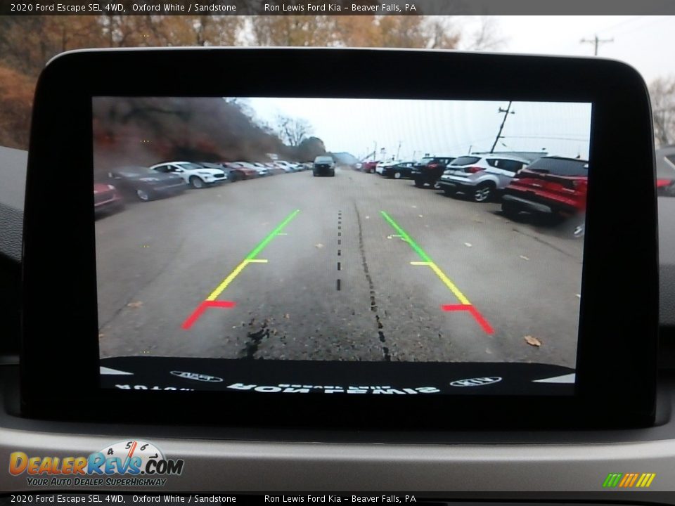 2020 Ford Escape SEL 4WD Oxford White / Sandstone Photo #19