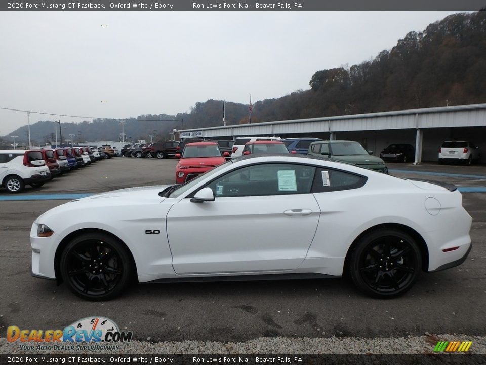 Oxford White 2020 Ford Mustang GT Fastback Photo #5