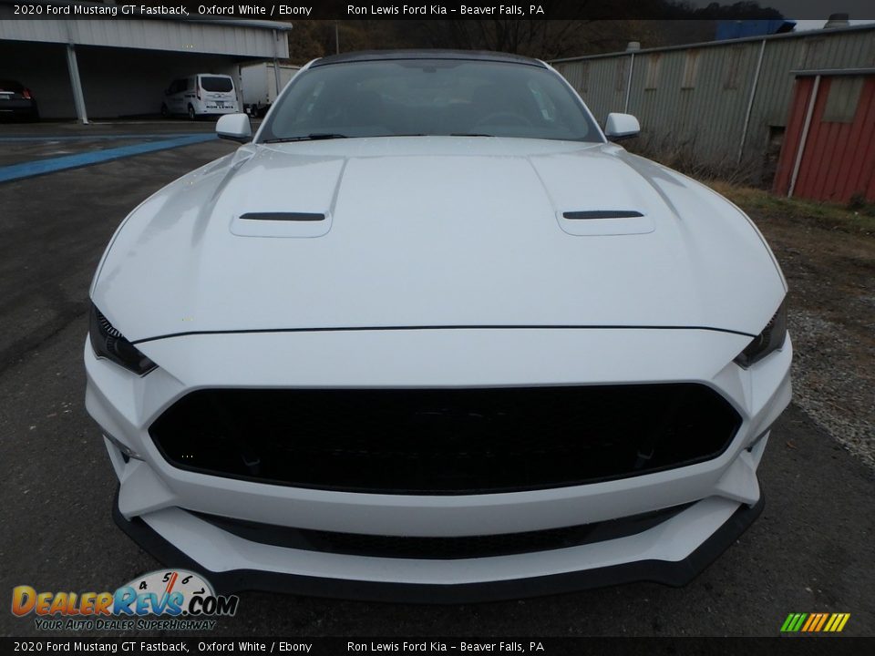 2020 Ford Mustang GT Fastback Oxford White / Ebony Photo #8