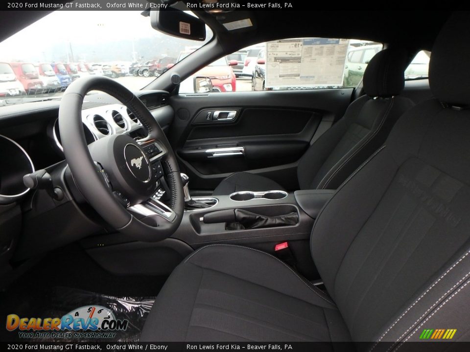 Front Seat of 2020 Ford Mustang GT Fastback Photo #12