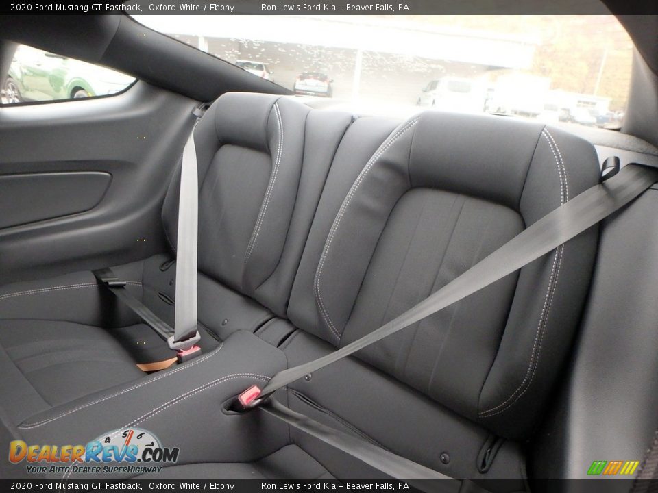 Rear Seat of 2020 Ford Mustang GT Fastback Photo #13