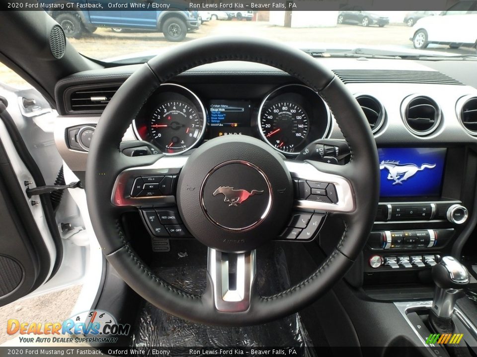 2020 Ford Mustang GT Fastback Steering Wheel Photo #18