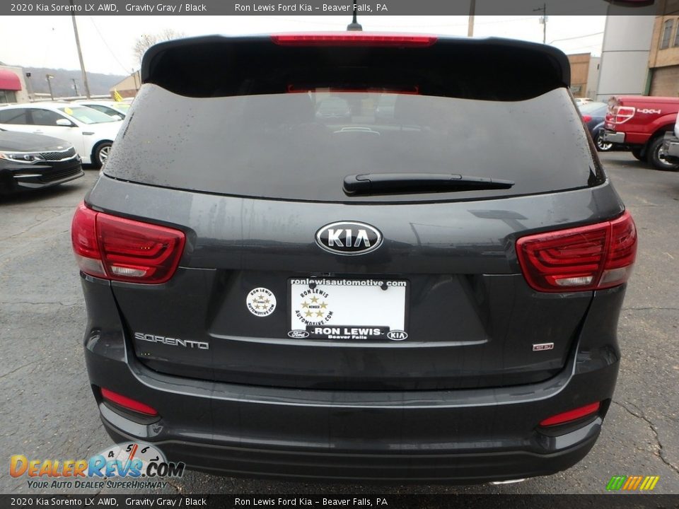 2020 Kia Sorento LX AWD Gravity Gray / Black Photo #3