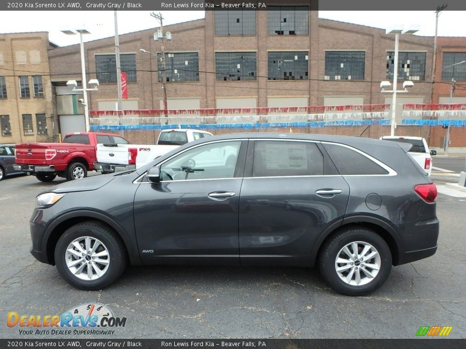 Gravity Gray 2020 Kia Sorento LX AWD Photo #6