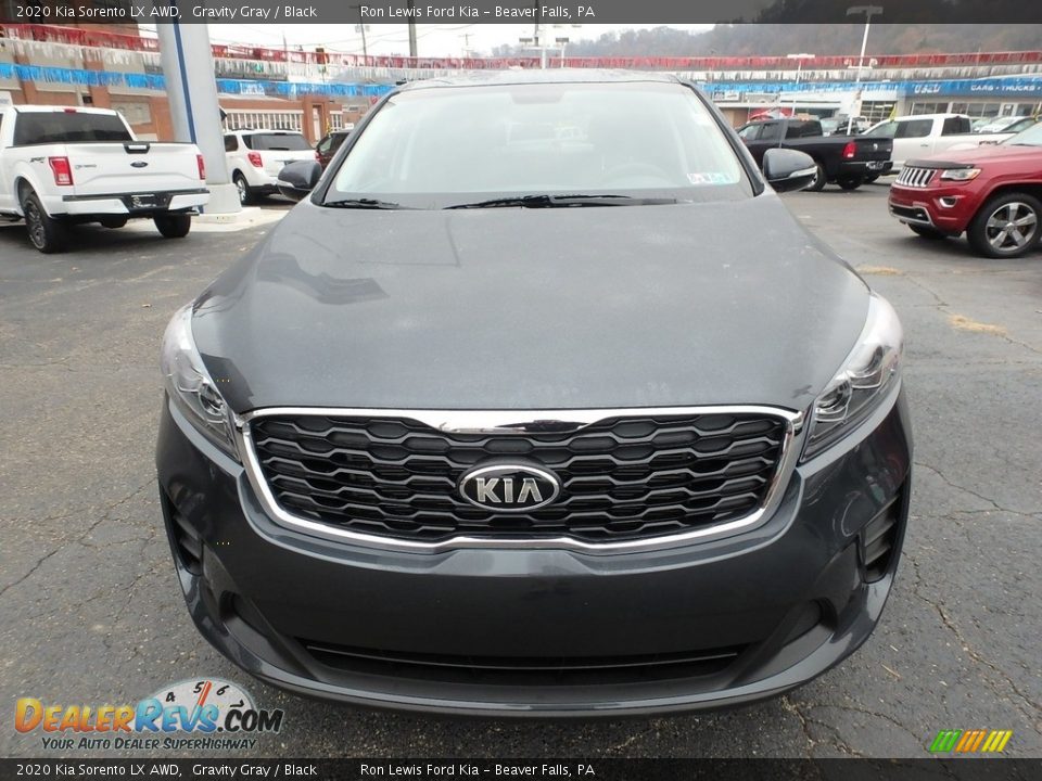 2020 Kia Sorento LX AWD Gravity Gray / Black Photo #8