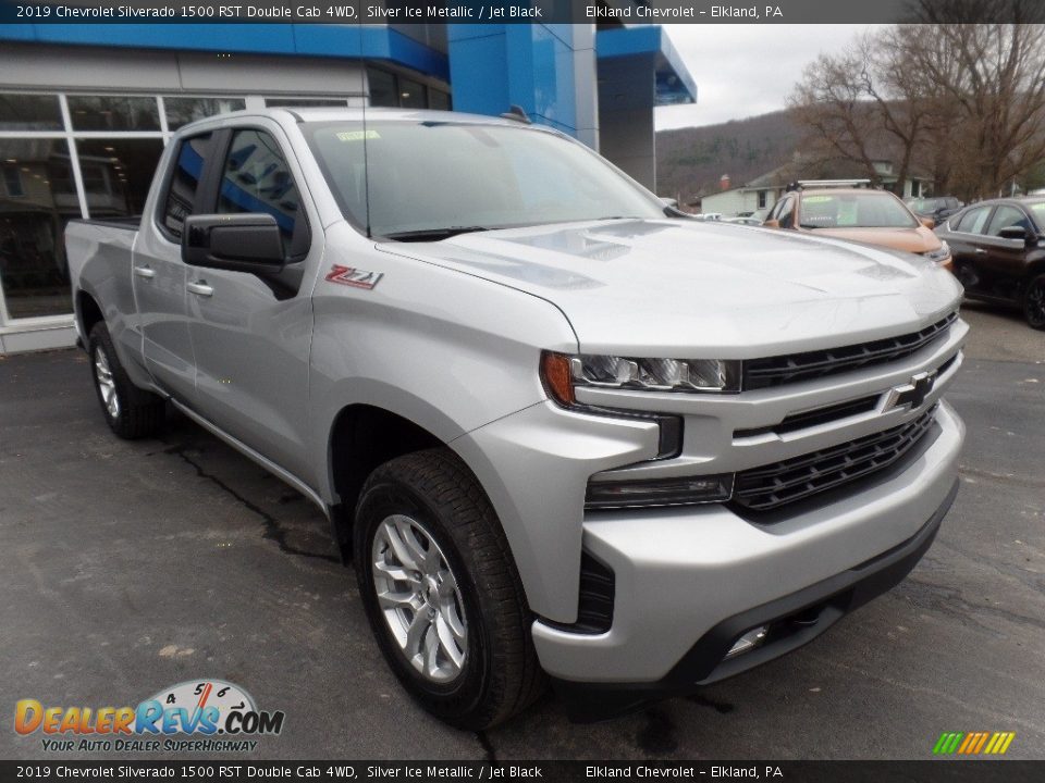 Silver Ice Metallic 2019 Chevrolet Silverado 1500 RST Double Cab 4WD Photo #1