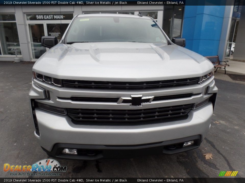 2019 Chevrolet Silverado 1500 RST Double Cab 4WD Silver Ice Metallic / Jet Black Photo #2