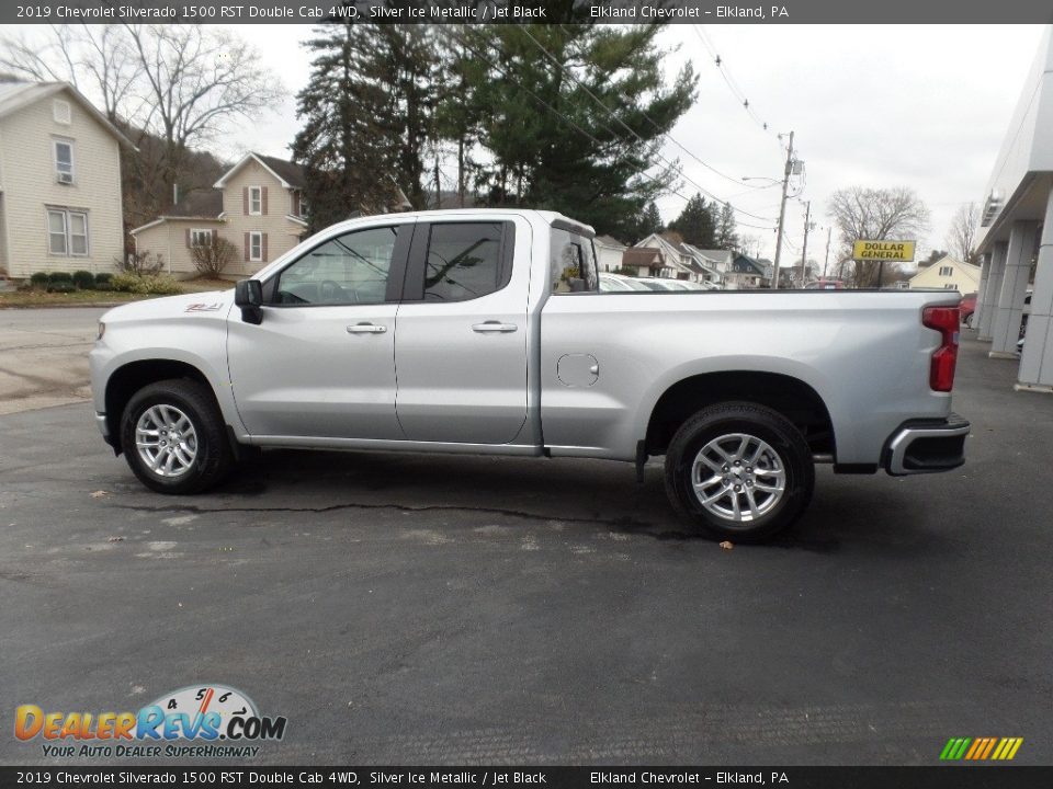 Silver Ice Metallic 2019 Chevrolet Silverado 1500 RST Double Cab 4WD Photo #5
