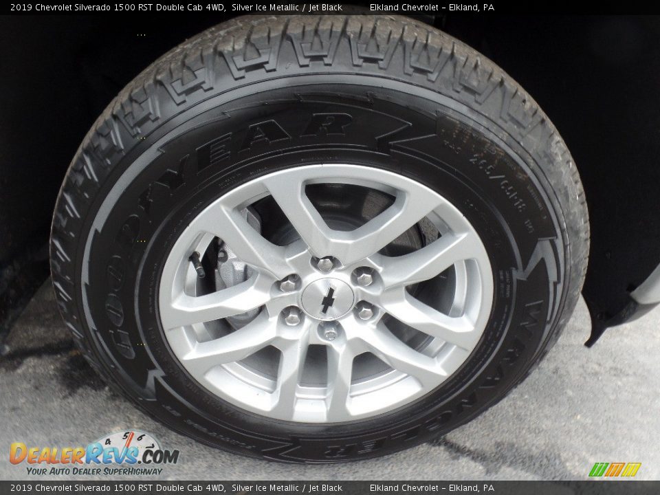 2019 Chevrolet Silverado 1500 RST Double Cab 4WD Wheel Photo #11