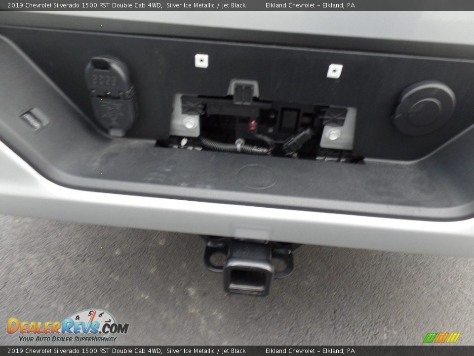 2019 Chevrolet Silverado 1500 RST Double Cab 4WD Silver Ice Metallic / Jet Black Photo #13
