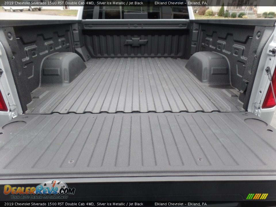 2019 Chevrolet Silverado 1500 RST Double Cab 4WD Silver Ice Metallic / Jet Black Photo #14