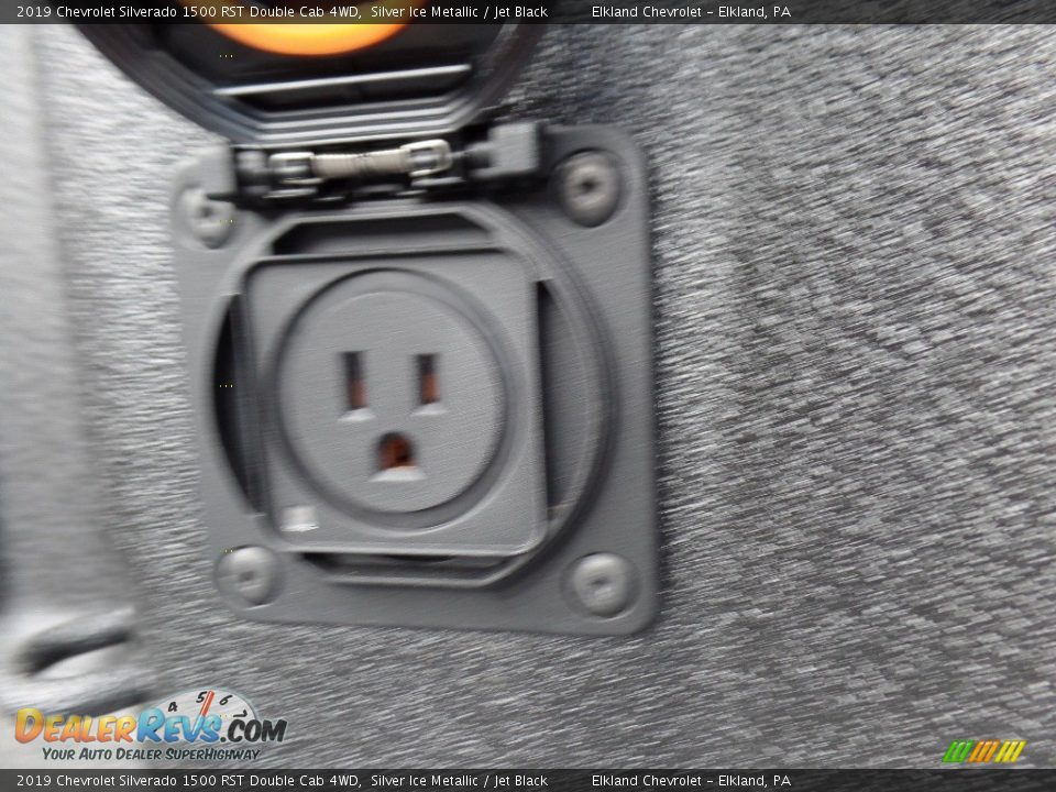 2019 Chevrolet Silverado 1500 RST Double Cab 4WD Silver Ice Metallic / Jet Black Photo #15