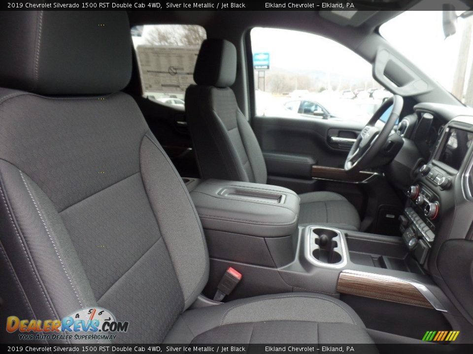 2019 Chevrolet Silverado 1500 RST Double Cab 4WD Silver Ice Metallic / Jet Black Photo #16