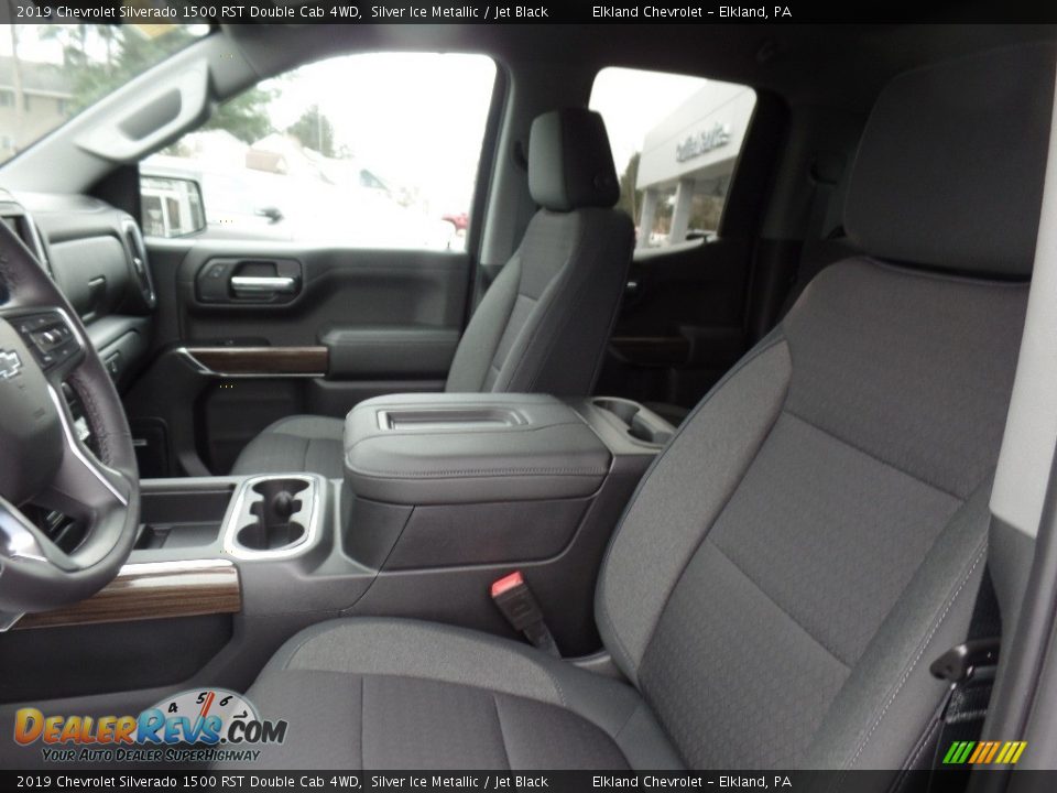 2019 Chevrolet Silverado 1500 RST Double Cab 4WD Silver Ice Metallic / Jet Black Photo #21